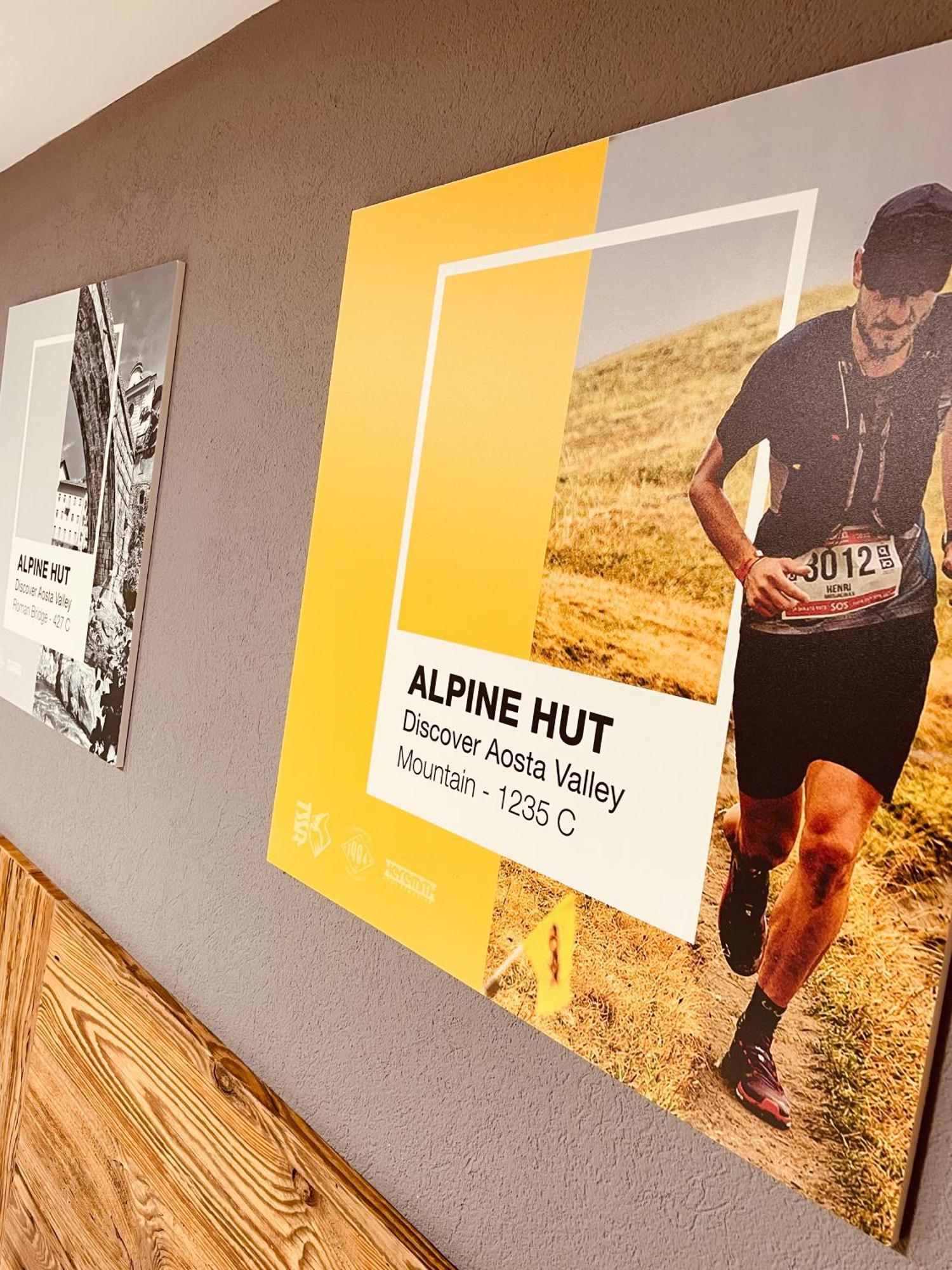 Alpine Hut Apartment ปอนต์-เซนต์-มาร์ติน ภายนอก รูปภาพ